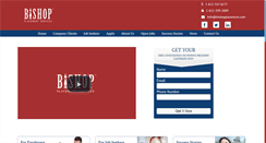 Desktop Screenshot of bishopplacement.com